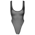 Noir - gennemsigtig bodystocking (sort) - XL