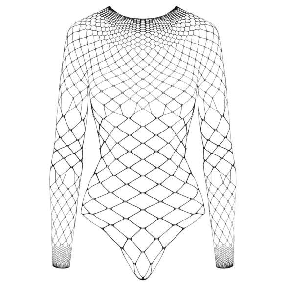 Cottelli - åben body med strassten - sort - S-L