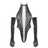 Cottelli - sort body med handsker - S-L
