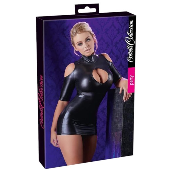 Cottelli - festkjole med bare skuldre - sort - M