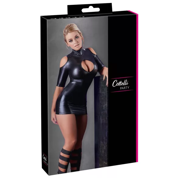 Cottelli - festkjole med bare skuldre - sort - M