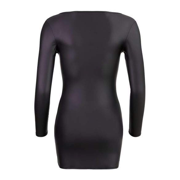 Cottelli - festkjole med lynlås og rhinsten - sort - XL