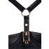 Abierta Fina - satin-look push-up kjole (sort) - 85B/L
