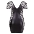 Cottelli Plus Size - plus size chemise - blonde & sløjfe - sort - 2XL