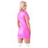 Cottelli Party - skinnende, kortærmet minikjole (pink) - L