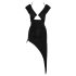 Cottelli Party - asymmetrisk kjole med ringe (sort) - L