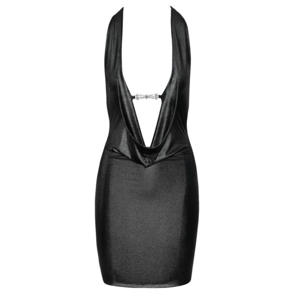 Cottelli Party - kjole med halsbånd - sølv