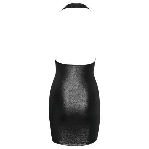 Cottelli Party - kjole med halsbånd - sølv - XL