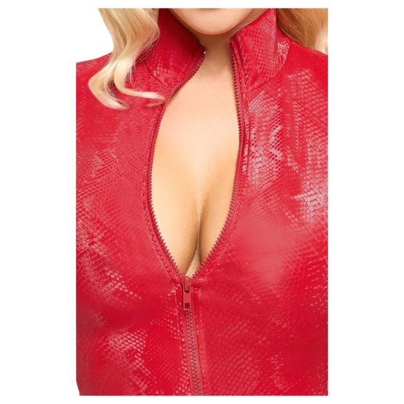 Cottelli - minikjole - slangemønster - rød - M