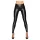 Noir - leggings - blankt look - sort