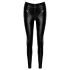 Noir - lange leggings - blank - sort