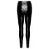 Noir - skinnende lange bukser (sort) - M