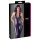 Cottelli Party - skinnende catsuit (sort)