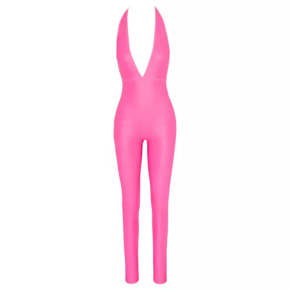 Cottelli Party - heldragt med dyb rygudskæring (pink) - L
