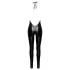 Noir - halterneck buksedragt (sort) - XL
