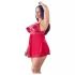 Cottelli Plus Size - babydoll - blonde - rød - plus size lingeri