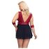 Cottelli Bondage Plus Size - Babydoll (rød)