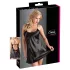 Cottelli - satin natkjole - sort
