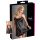Cottelli - Satin natkjole (sort) - M