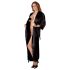 Cottelli - Satin kimono (sort)