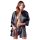 Cottelli - Satin & blonde kimono (sort)