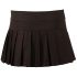 Cottelli - Plisseret mininederdel (sort) - XL