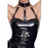 Black Level - wetlook body - justerbar halsbånd - sort