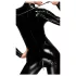 Noir - catsuit med lynlås - lange ærmer - sort