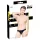 Black Level - herre tanga - klassisk lak - sort