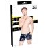 Black Level - lak-shorts med sidelommer (sort)