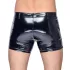 Black Level - herreshorts med sidelomme - lak - sort