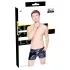 Black Level - herreshorts med sidelomme - lak - sort - XL