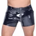 Black Level - herreshorts med sidelomme - lak - sort - XL