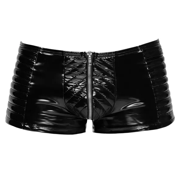Black Level - herreshorts med lynlås - sort - M