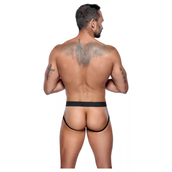 Black Level - jockstrap med lynlås (sort) - XL