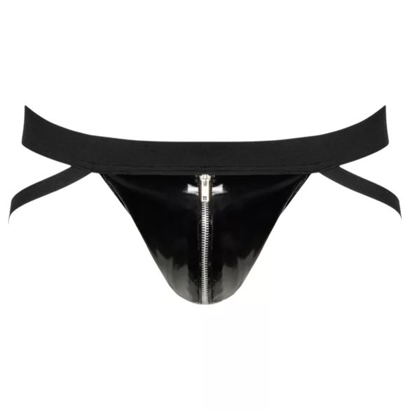 Black Level - jockstrap med lynlås (sort) - XL