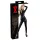 Late X - latex catsuit - kattekvindedragt (sort) - S