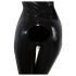 LATEX - langærmet dame heldragt (sort) - 2XL