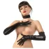 LATEX - lange latexhandsker - unisex - sort - XL