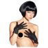 LATEX - kort, unisex handske (sort) - M