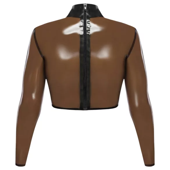 LATEX - latex top - gennemsigtig - sort