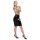 LATEX - latex midi-nederdel (sort)