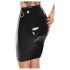 LATEX - latex midi-nederdel (sort)