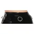 LATEX - latex midinederdel (sort) - 2XL