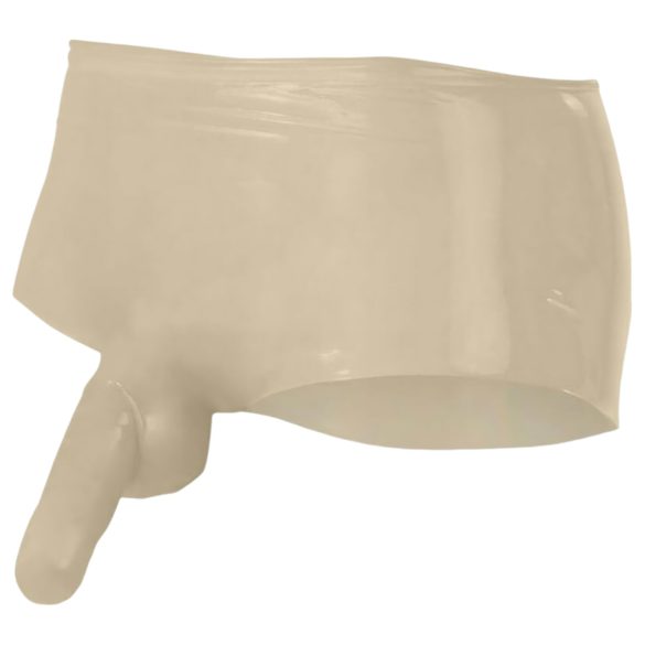LATEX - Boxer og Penisovertræk (Natur)