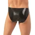LATEX - herreundertøj - sort latex shorts - S-L