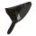 Latex - ydre og indre dildo - sort (S-L)