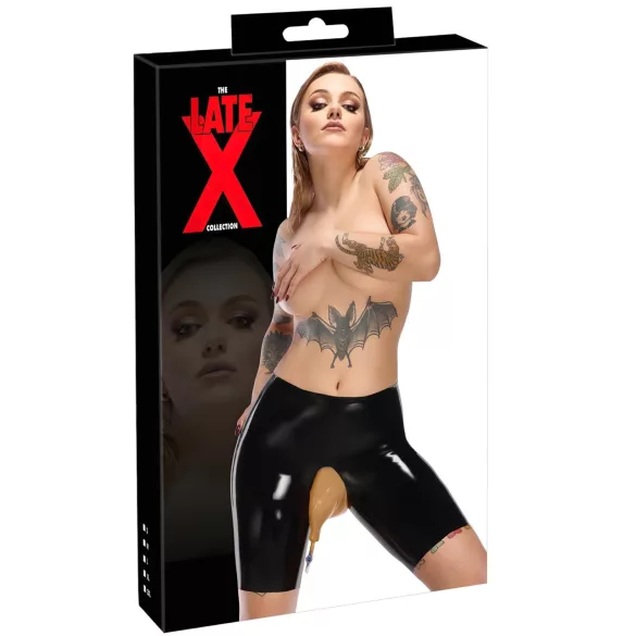 LATEX - Sorts med afløb (sort)