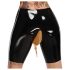 LATEX - Tisselås med afløbsåbning i latex (sort)