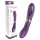 Funny Me Dual - vibrator og klitorisstimulator - genopladelig - lilla